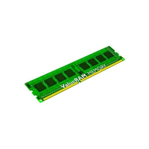Kingston ValueRAM - DDR3 - module - 8 Go - DIMM 240 broches - 1600 MHz / PC3-12800 - CL11 - 1.5 V - mémoire sans tampon - non ECC