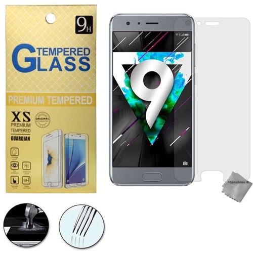 Film de protection vitre verre trempe transparent pour Huawei Honor 9