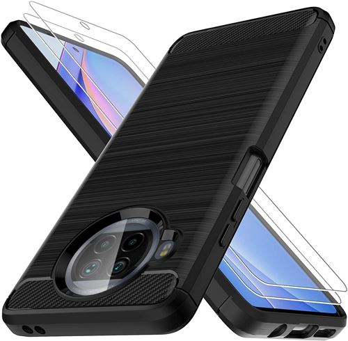 Coque pour Xiaomi Mi 10T Lite 5G avec 2 verre trempé