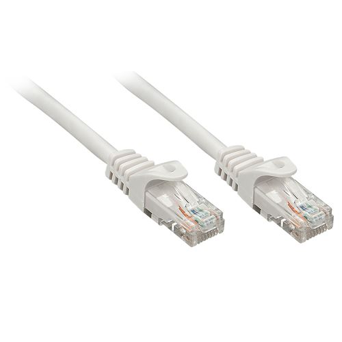 Lindy - Verbindingskabel - RJ-45 (M) naar RJ-45 (M) - 1 m - UTP - CAT 5e - grijs (pak van 50)