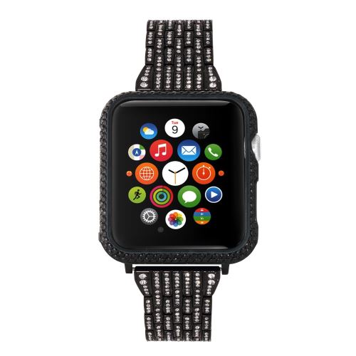 Bracelet décor avec noir death pour Apple Watch Series 2 42mm,Apple Watch Series 3 42mm,Apple Watch Series 1 42mm