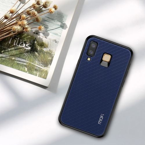 Galaxy A8 Star / A9 Star Coque Protection Plastique Couverture Complète Bleu Als89445