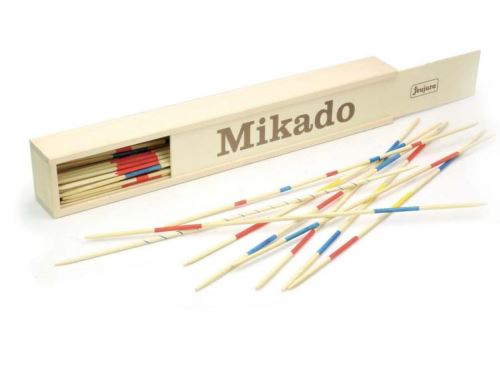 Jeujura - Grand mikado en bois - 50 cm - coffret en bois