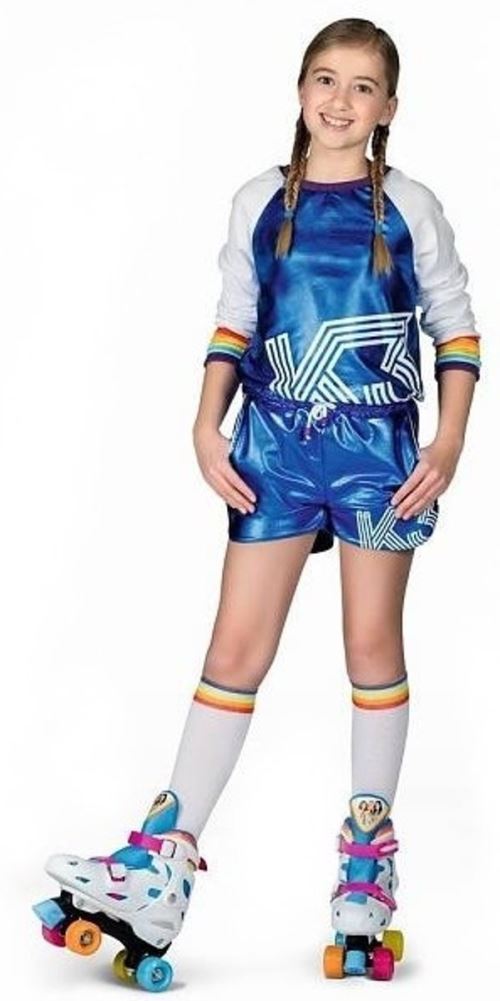 Studio 100 kit de patins à roulettes K3 filles bleu