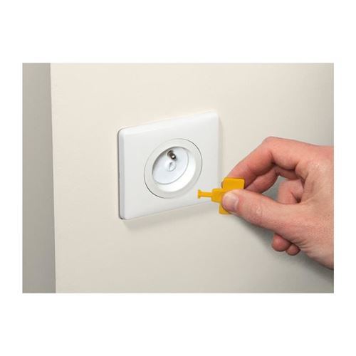 Safety 1st Lot De 12 Cache-prises Avec Cles