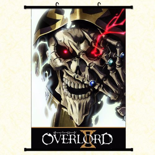 Poster en toile étanche avec cadre en PVC - OVERLORD (#567),40x60 CM