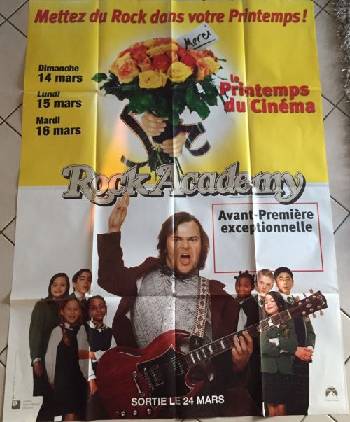 Rock Academy AFFICHE CINEMA ORIGINALE État correct - N/A reconditionné disponible sur Fnac