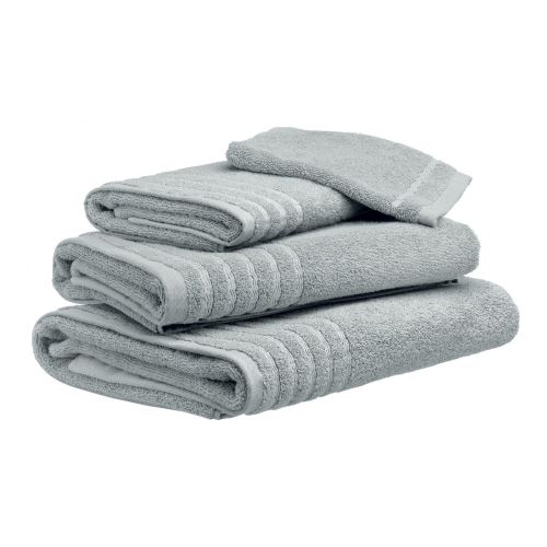 Drap de douche Uni Silver gris 70 x 130 cm Les Ateliers du Linge