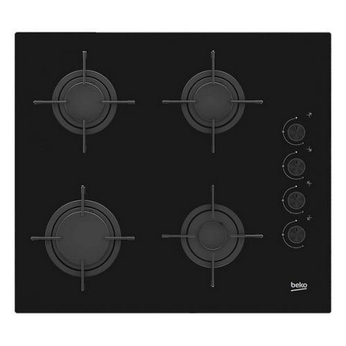 Plaque au gaz BEKO HILG64120 60 cm (4 Cuisinière)