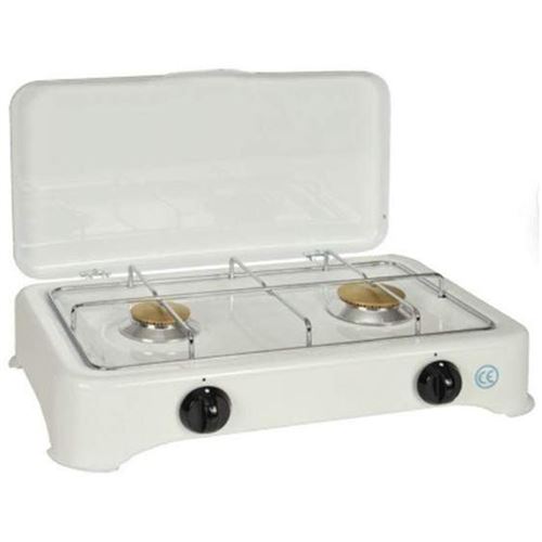 Kitchen Chef Professional Blanc 5326C - Réchaud À Gaz - 3.4 Kwatt - Émail - Image 1