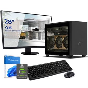 70€ sur Megaport PC Gamer AMD Ryzen 5 5600G 6x 3.90GHz • Écran 24 LED •  16Go RAM • 500Go M.2 SSD • Windows 11 • WLAN • 1503-FR - Ensemble PC avec  écran - Achat & prix