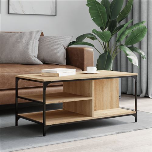 Vidaxl Table Basse - Chêne Sonoma - Image 3