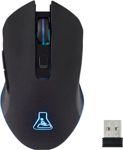 Souris Gaming sans fil The G-Lab Kult Helium Noir