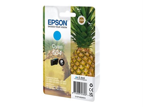 Pack 4 cartouche encre Epson 604 Ananas pour imprimante XP2205 XP 2205 XP- 2205 + un surligneur 3 couleurs PLEIN D'ENCRE offert - Cdiscount  Informatique