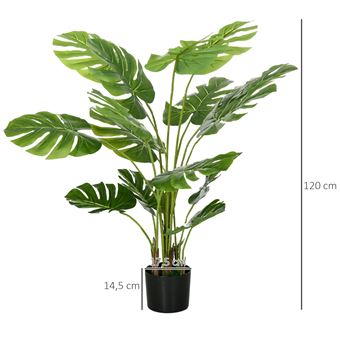 Plante artificielle avec pot Monstera 70 cm Vert…