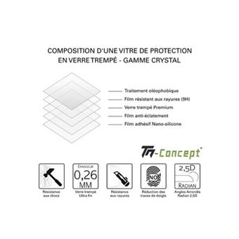 TM-Concept® Vetro temperato per FairPhone 4 - Vetro di protezione 0,26 mm radiante 2,5D