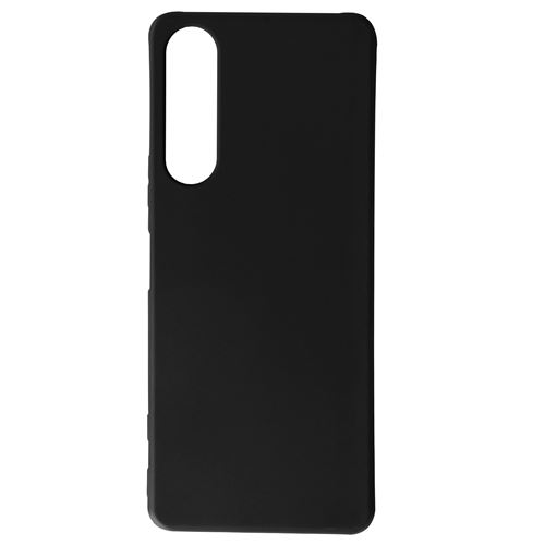 Coque pour Sony Xperia 5 IV Résistante Silicone Gel Flexible Fine Légère Avizar Noir
