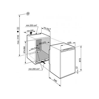 Ce congelateur armoire integrable NoFrost propose un volume utile de 87 L, 4 tiroirs pour une autonomie de 10h avec une regulation electronique tactile, niche de 88cm. Installation par charniere autoporteuse.