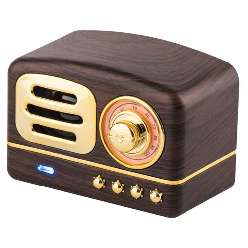enceinte bluetooth BT11 marron