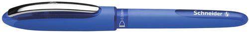 Stylo Schneider One Hybrid C Lot de 10 Stylos roller à encre liquide non rétractable Bleu