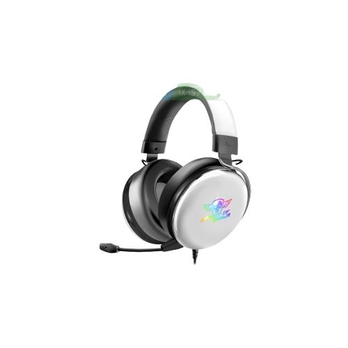 Casque gamer RGB XPERT H700 DARK WHITE compatible switch, PS5, PS4, Xbox Series / One, PC / MAC