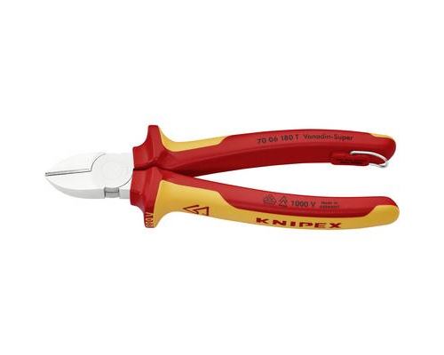 Knipex KNIPEX 70 06 180 T VDE Pince coupante diagonale 180 mm