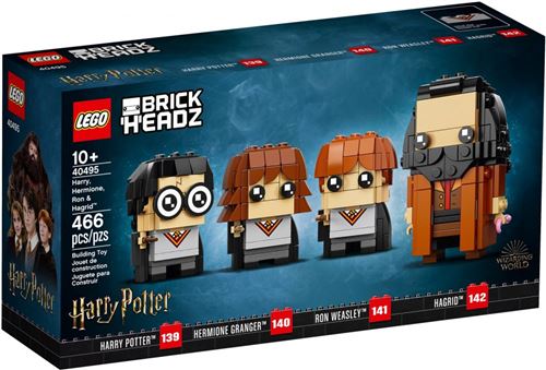 LEGO® Brickheadz™ 40495 Harry Potter™ Harry, Hermione, Ron et Hagrid