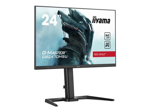 Ecran LED PC Iiyama G-MASTER GB2470HSU-B5 23,8" Full HD Noir mat