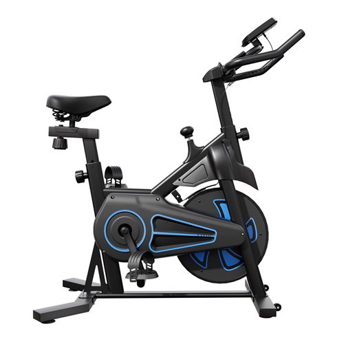 Vélo Spinning Silencieux, Vélo d'Appartement, Résistance Réglable, Robuste et Stable,