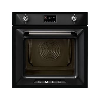 SMEG Four encastrable vapeur SOP6902S2PN Victoria combiné vapeur noir