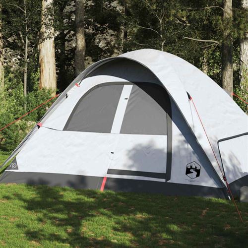 vidaXL Tente familiale à dôme 6 personnes tissu occultant imperméable