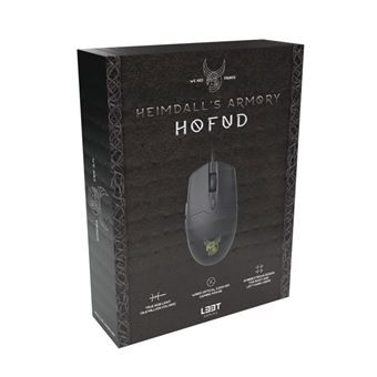 Souris Gaming filaire L33t Hofud Noir