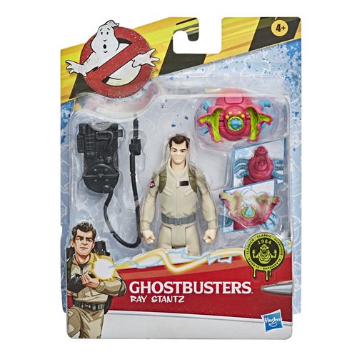 Ghostbusters Fright - Figurine Ray Stantz 13cm + Figurine de fantôme Interactive et Accessoire