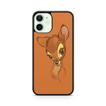 Coque pour Iphone 13 MINI silicone TPU Bambi panpan Disney Coque en Folie +  Lingette + Stylet - Coque et étui téléphone mobile - Achat & prix