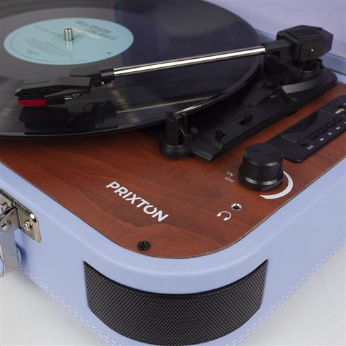 Platine Vinyle VC600 - Tourne-disque - Bluetooth - Lecteur et convertisseur  de vinyle - Violet - Platine vinyle