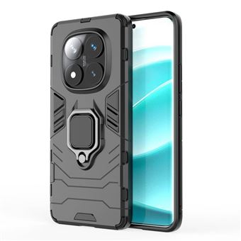 Coque pour Xiaomi Redmi Note 14 Pro 5G / Note 14 Pro+ Plus 5G / Poco X7  - housse etui rigide anti choc + film ecran - NOIR - htdmobiles - 1