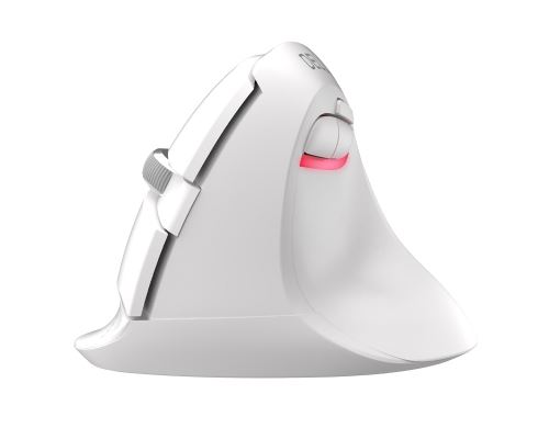 Souris Sans Fil 2.4GHZ OPT 6 Boutons 1600 Dpi avec Led rouge M618-MINI-GX-WHITE Delux 