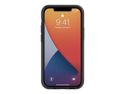 Incipio Slim - Coque de protection pour téléphone portable - compatibilité avec MagSafe - noir translucide - pour Apple iPhone 12 mini