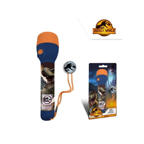 KIDS LICENCING Lampe de Poche - Dinosaures - Jurassic World - 21 cm