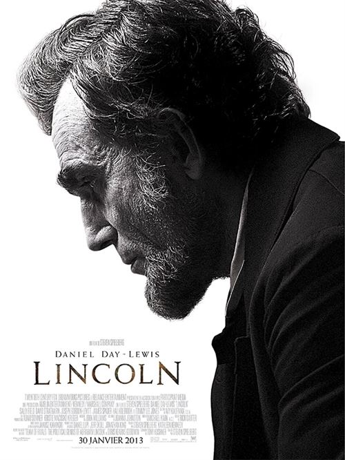 Affiche de Cinéma Originale - Lincoln - Daniel Day Lewis - 120x160cm