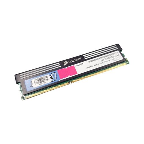 Barrette Mémoire 2Go Ram Ddr3 Corsair Tw3X4G1333C9A Dimm