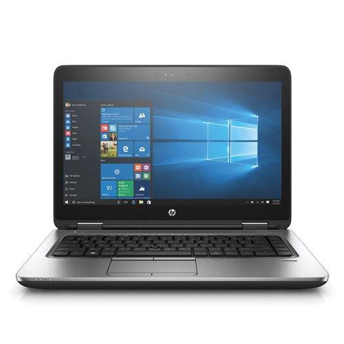 PC Portable HP Probook 640 G2 i5-6200U 8Go 500Go Hdd 14'' W10P Tactile - Noir Et Argent