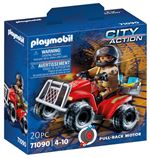 Playmobil City Action 71090 Pompier et quad