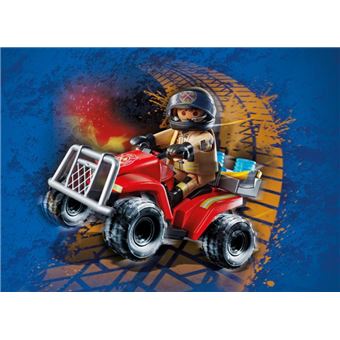 Playmobil City Action 71090 Pompier et quad
