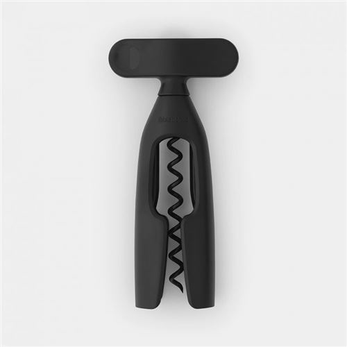 Tire bouchon noir - Brabantia - Noir - Plastique