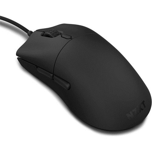NZXT Lift - Souris - droitiers et gauchers - optique - filaire - USB - noir mat