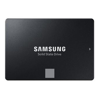 Samsung 870 EVO MZ-77E8T0B - SSD - chiffré - 8 To - interne - 2.5" - SATA 6Gb/s - mémoire tampon : 8 Go - AES 256 bits - TCG Opal Encryption - 1