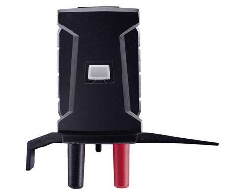 testo 0590 0002 Adaptateur de mesure Mini T femelle - mâle 4 mm contact protégé noir