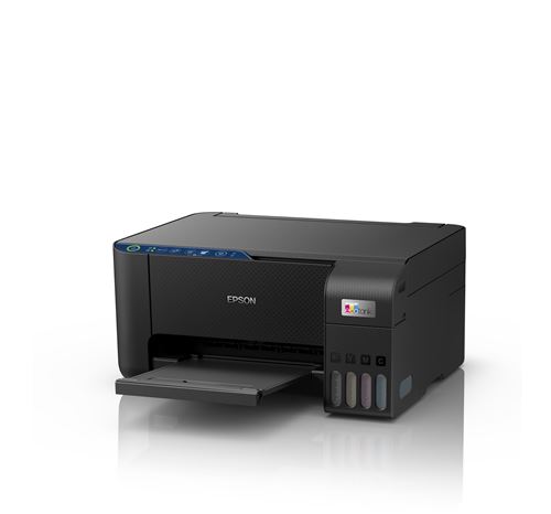 Epson EcoTank ET-2861 - Multifunctionele printer - kleur - inktjet - ITS - A4 (doorsnede) - maximaal 10 ppm (printend) - 100 vellen - Wi-Fi, USB - zwart