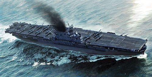 Maquette Trumpeter USS Enterprise CV-6 à l'échelle 1:700, navire de guerre historique en kit plastique à assembler - Image 3